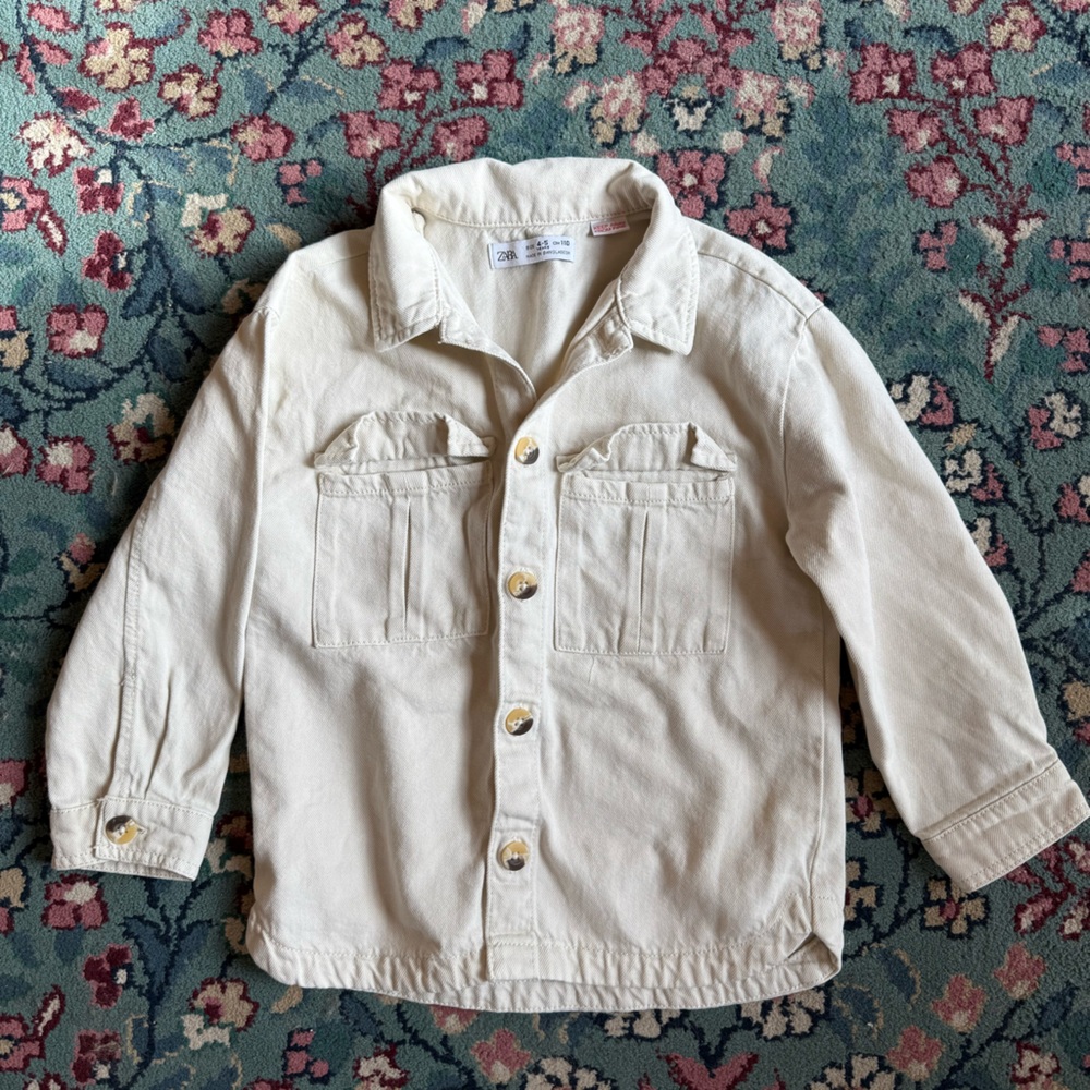 Zara Off-White Kids Jacket
